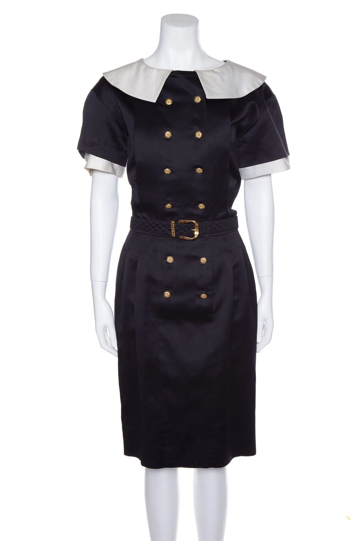 Chanel 1980's Black Dress SZ N/A