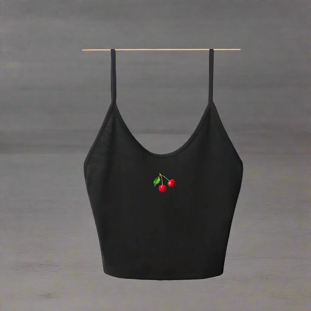 Cherry Print Top