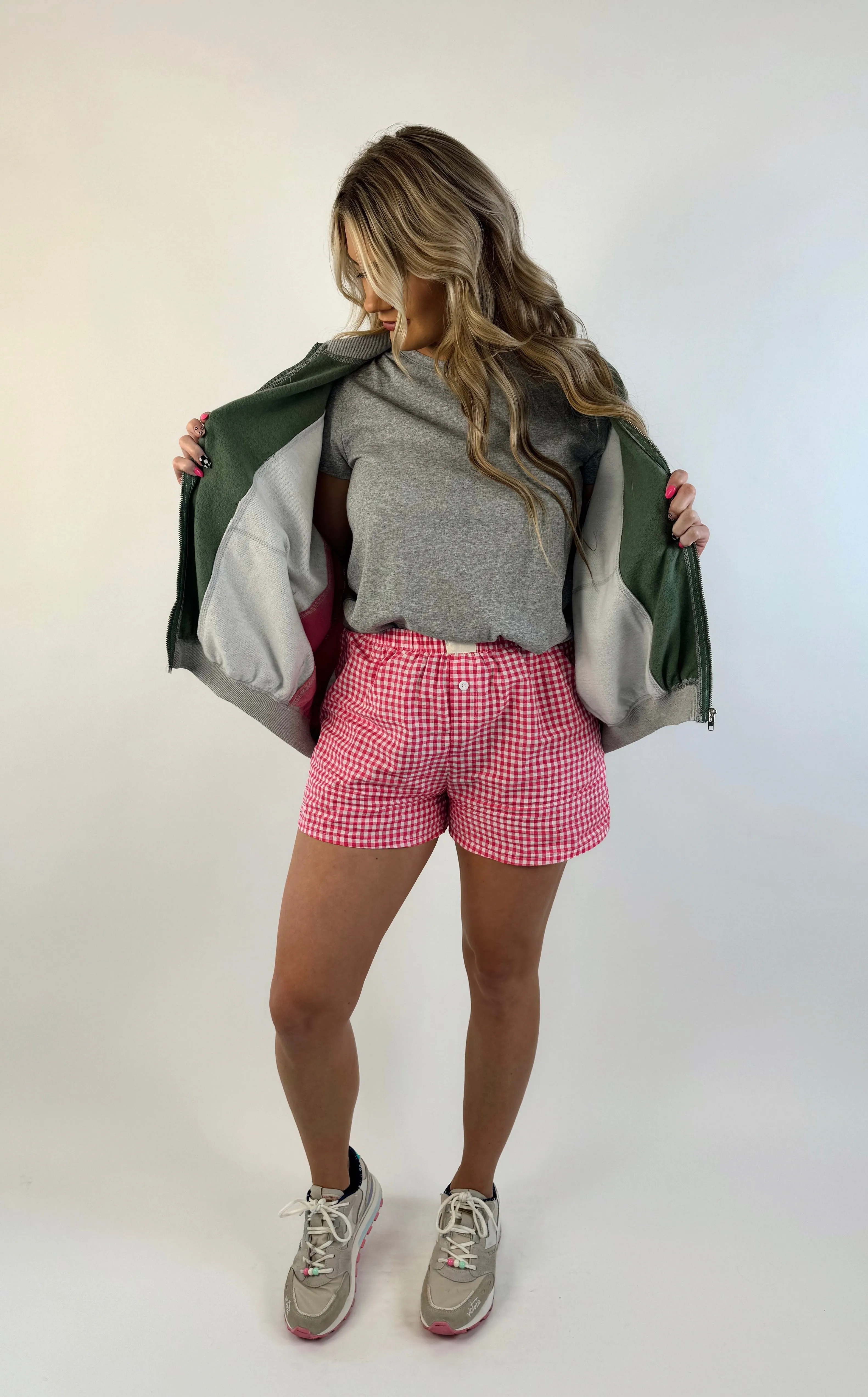 Colorblock Zip Up Jacket