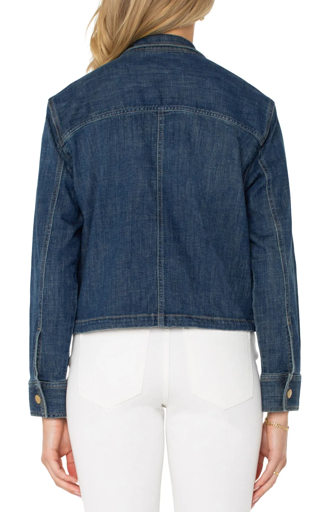 Cropped Cargo Jacket