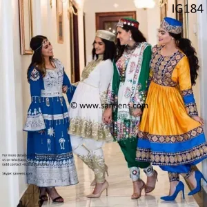 Custom Embroidered Dresses