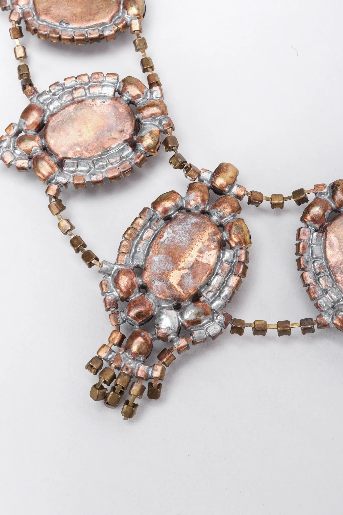 Czech Glass Rhinestone Necklace