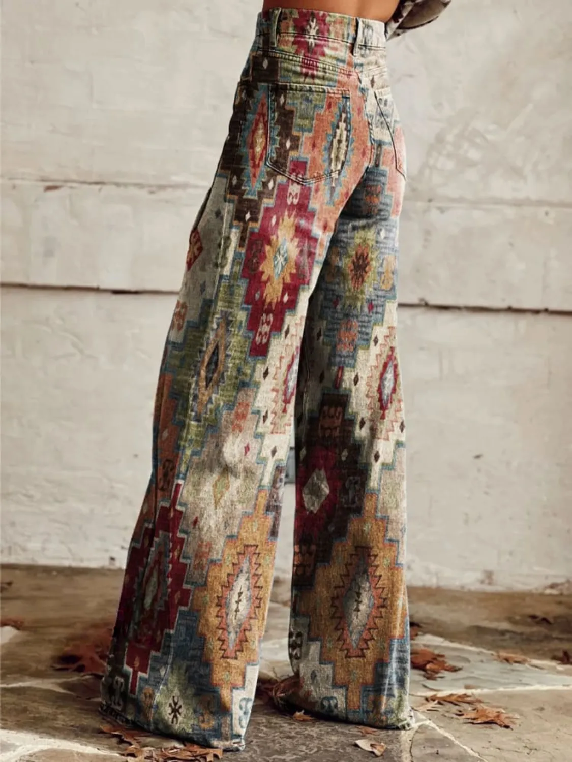 Daniela® | Pantaloni Vintage Boho Baggy