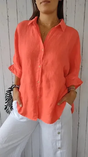 Darcie – Stylish Tie-Back Casual Top