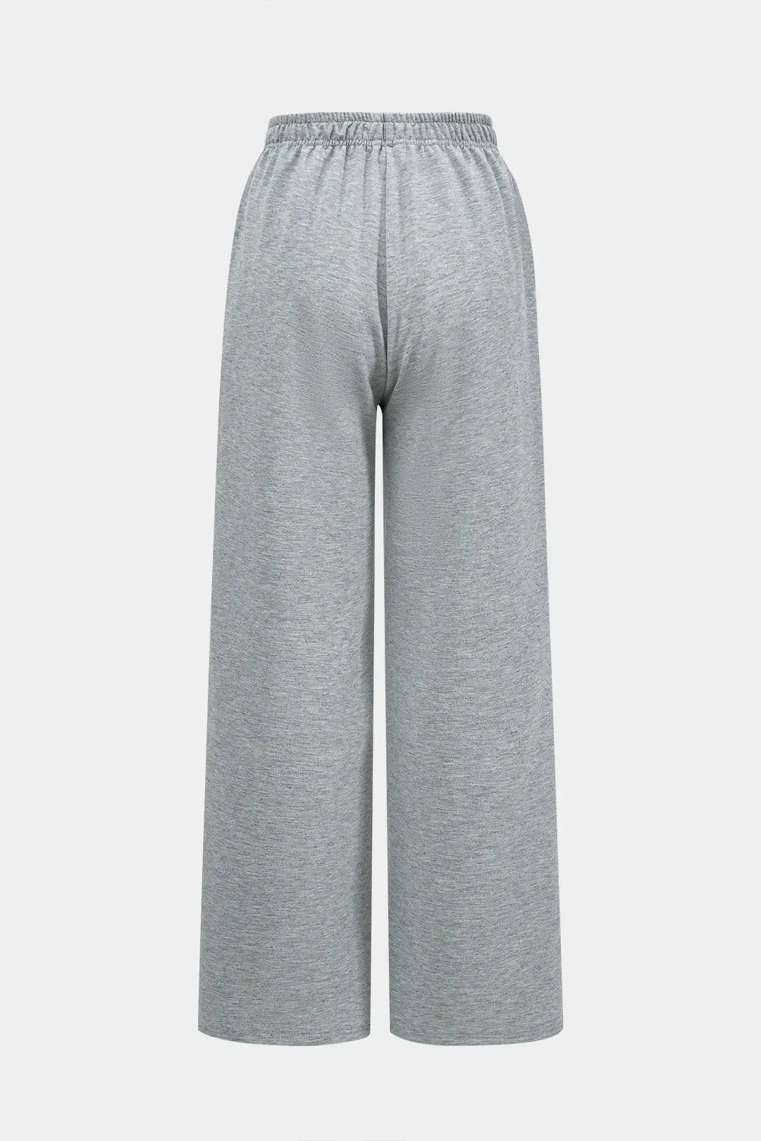Dawn - Stylish Ruched Top & Trousers Woman's Set