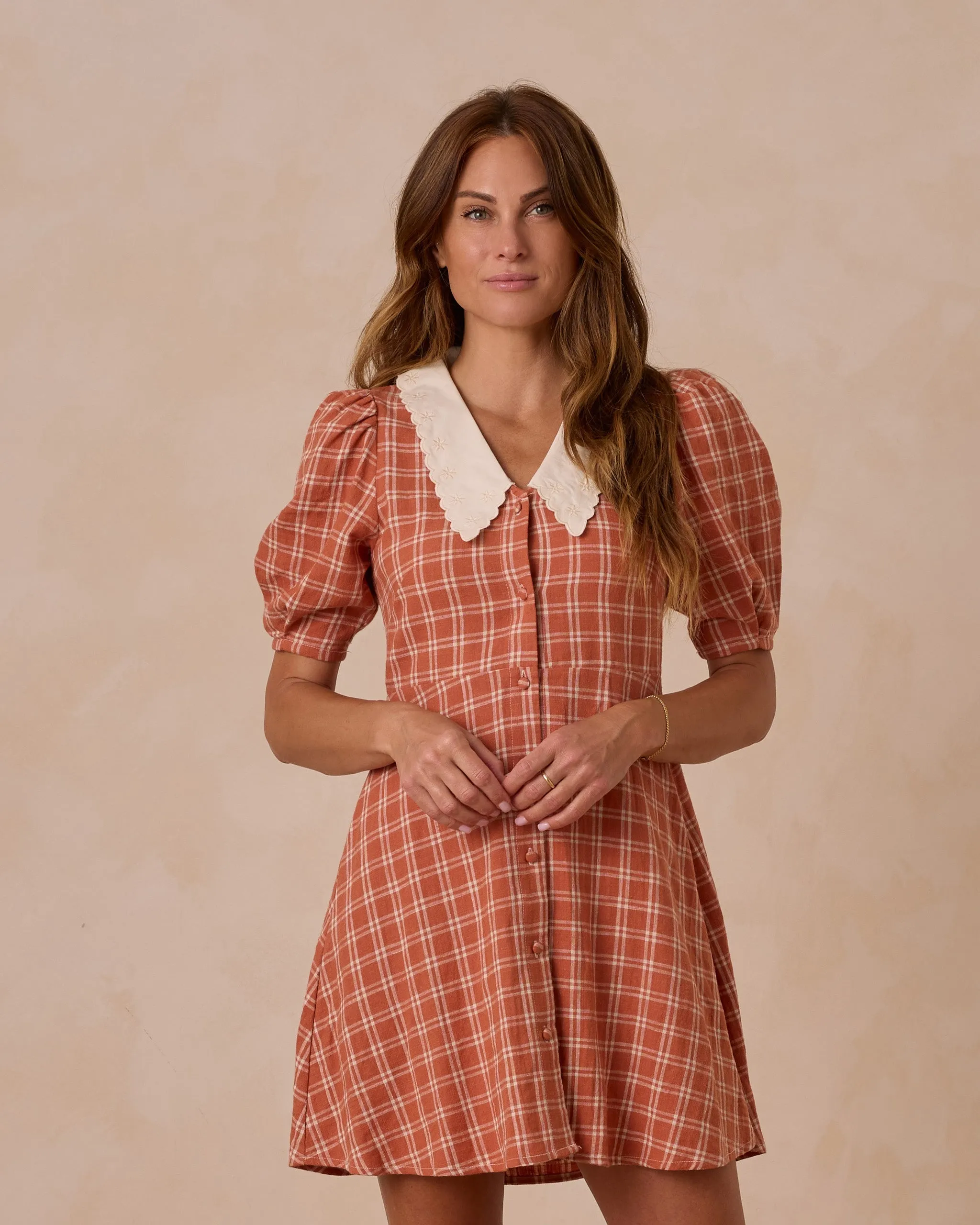 Del Mar Dress || Poppy Check