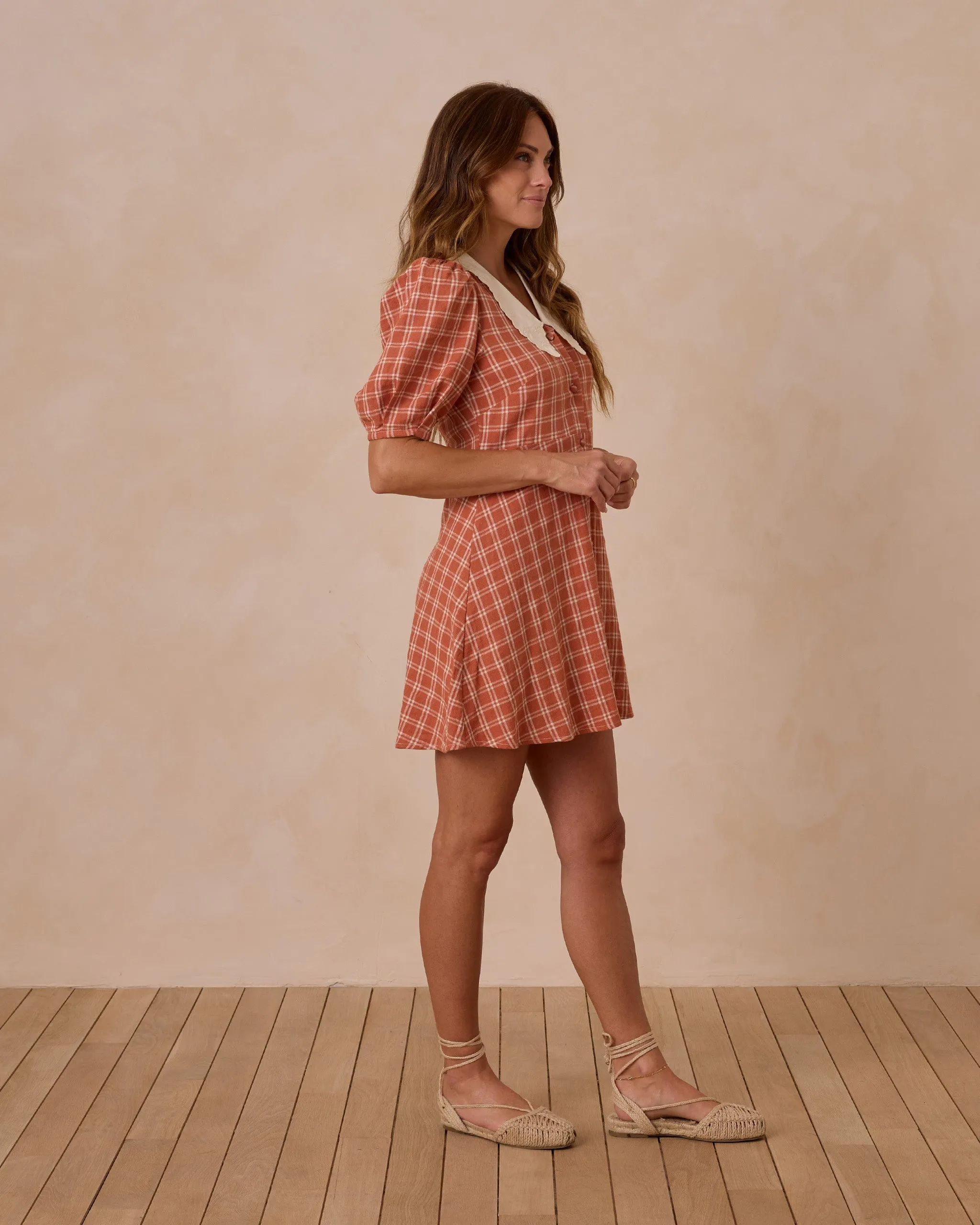 Del Mar Dress || Poppy Check