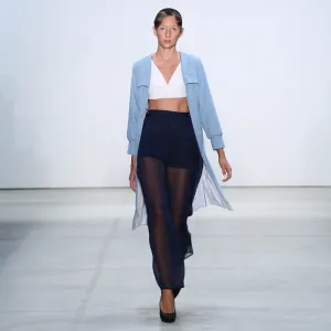 Denim Duster Coat