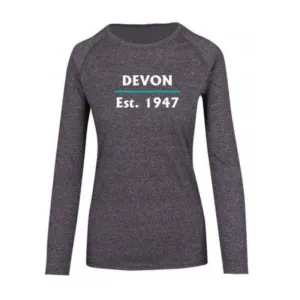 Devon Netball Supporter Long Sleeve Tee Ladies