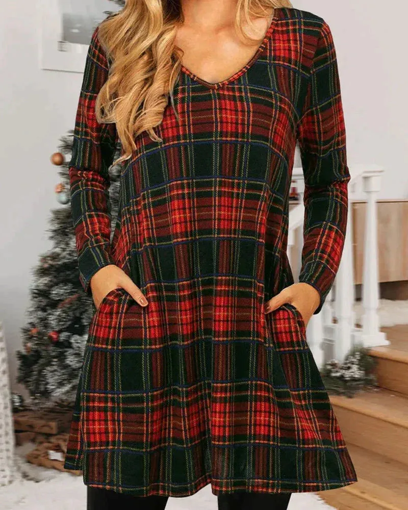 Diana® | Plaid vintage dress