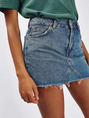 Dynamite Women Denim Mini Skirt