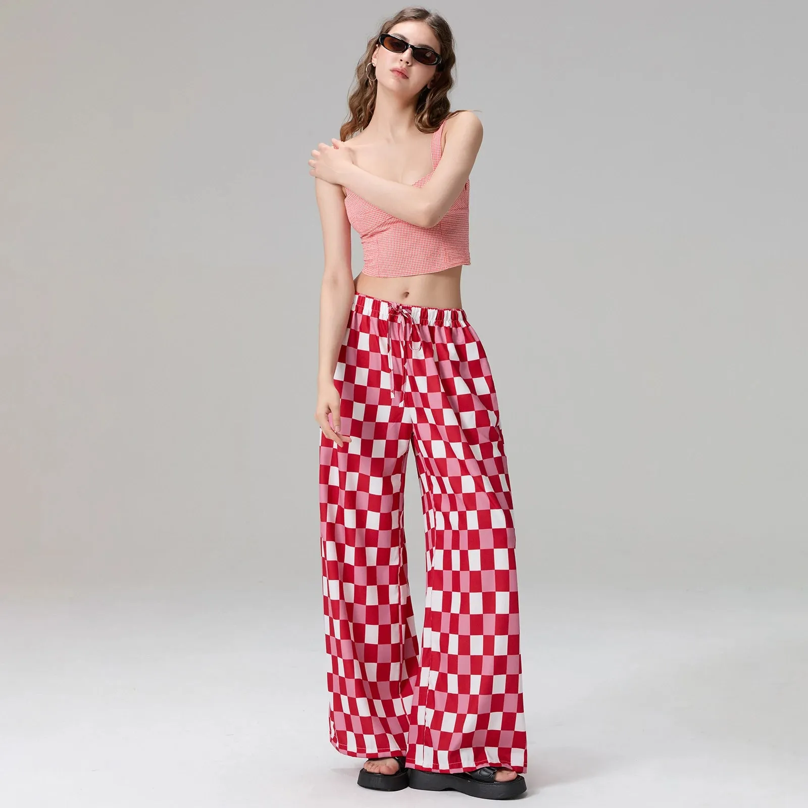 Elastic Waist Streetwear Trousers