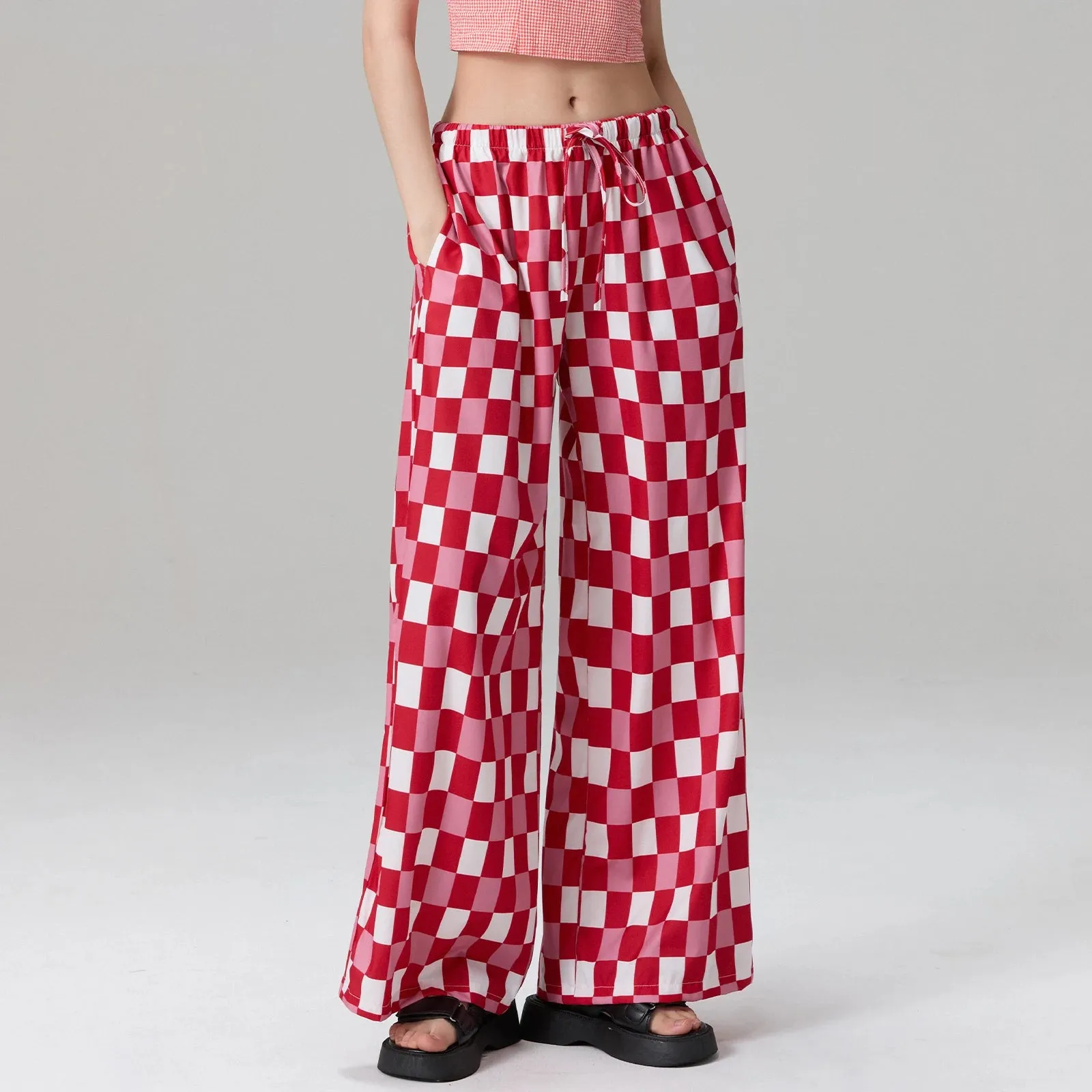 Elastic Waist Streetwear Trousers