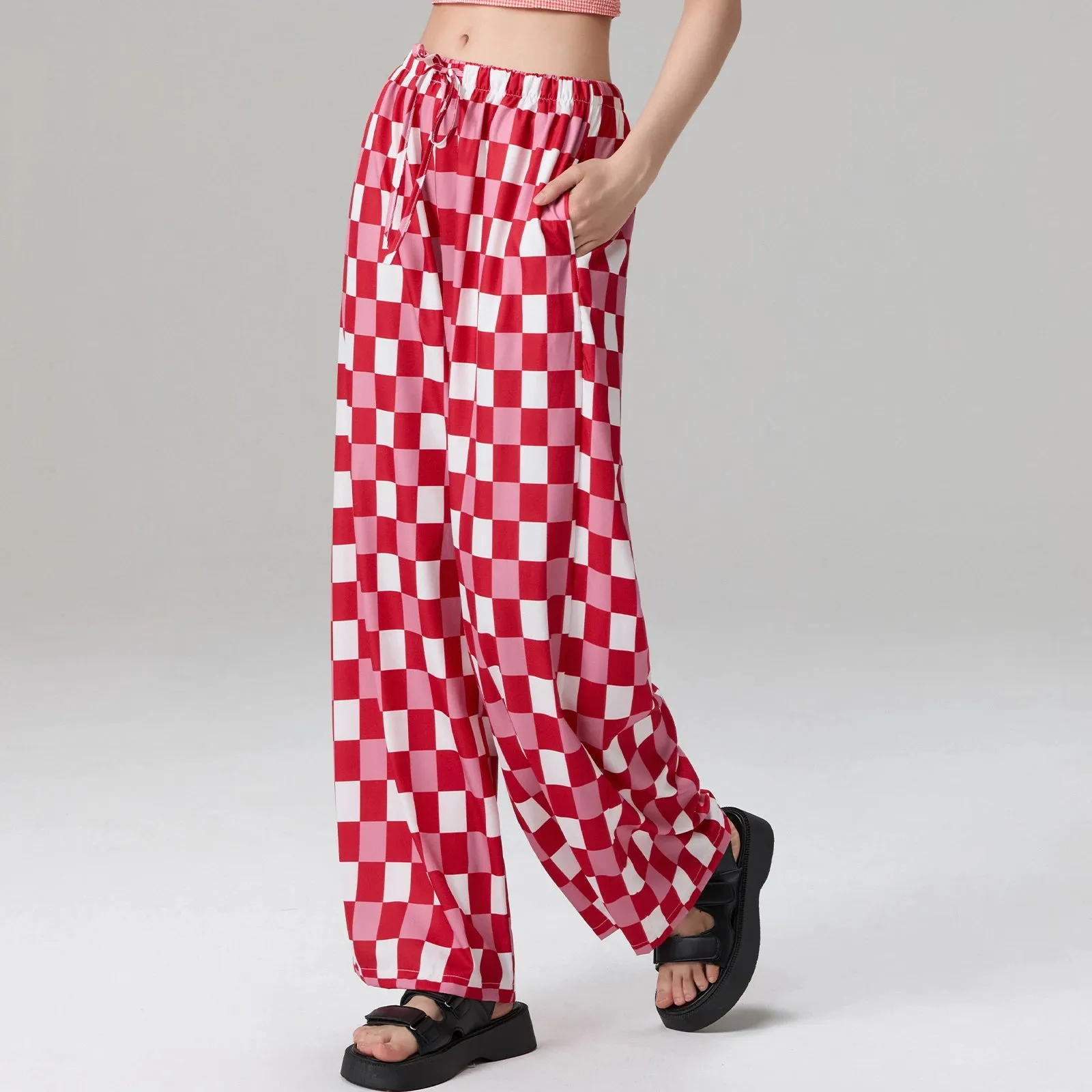 Elastic Waist Streetwear Trousers