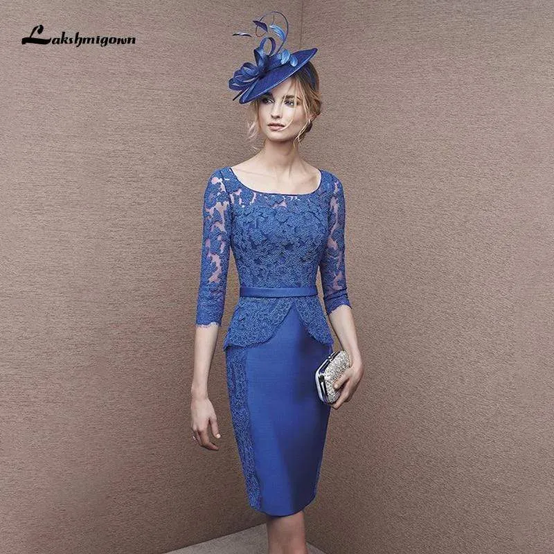 Elegant Blue Mother of The Bride Dresses A-line