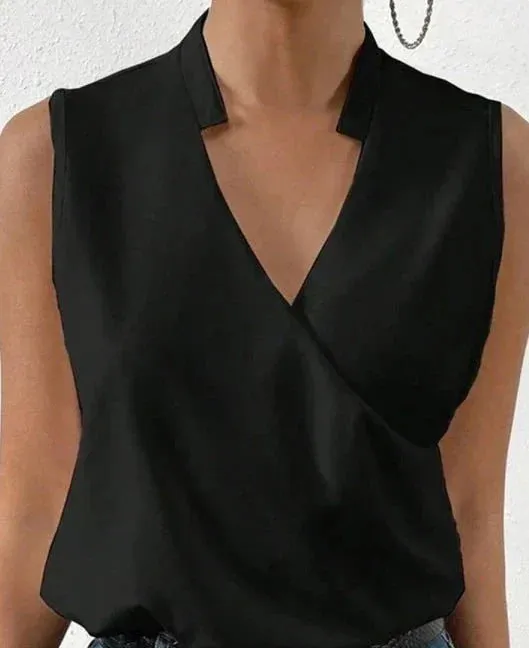 Elena - Elegant sleeveless top - Timeless, stylish & combinable in many ways