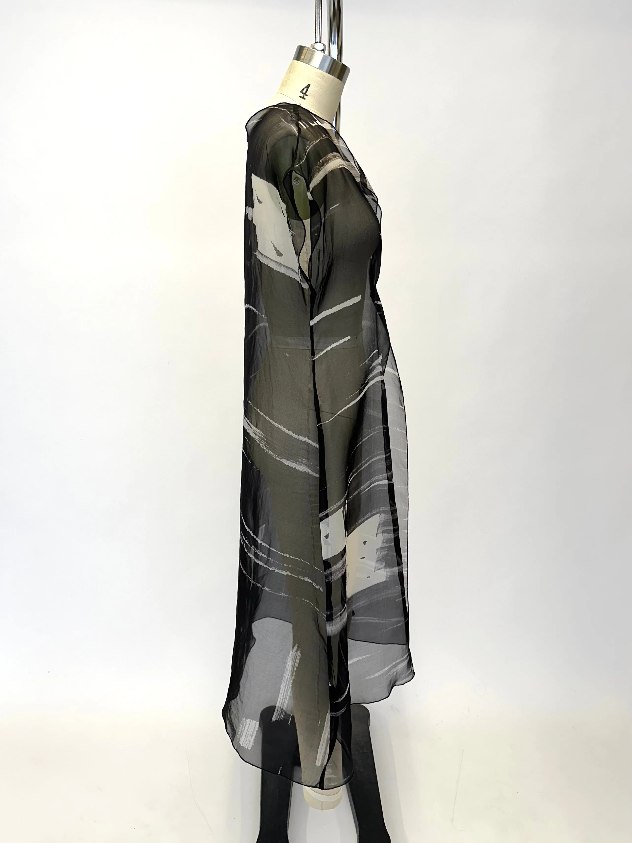 Ellen Brook Organza Printed Duster