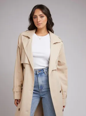 Emerson Trench Coat - Tan