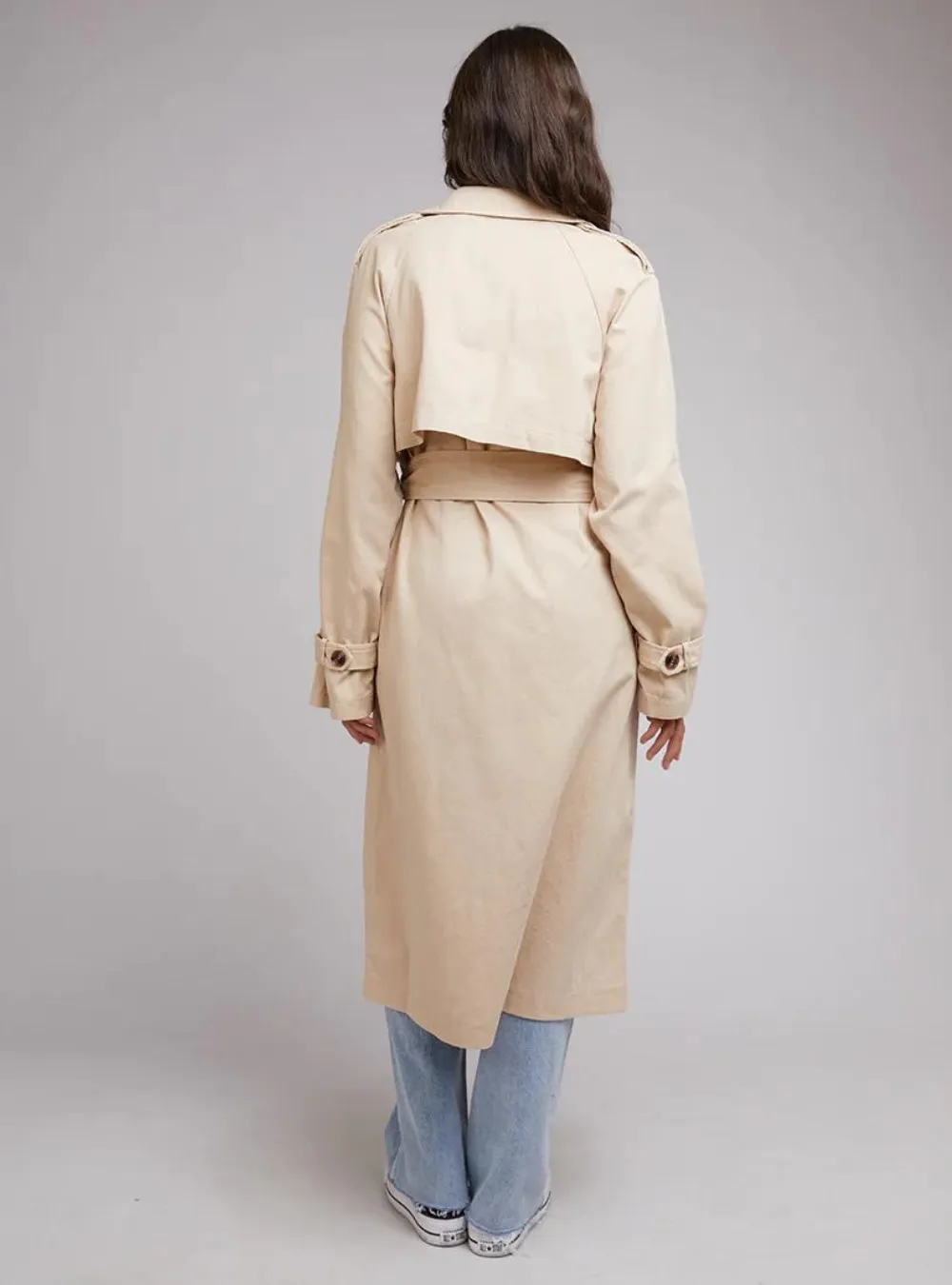Emerson Trench Coat - Tan