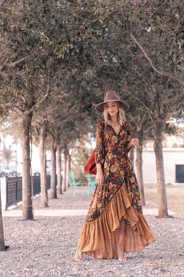 Eunice – Floral Women's Vintage Dress