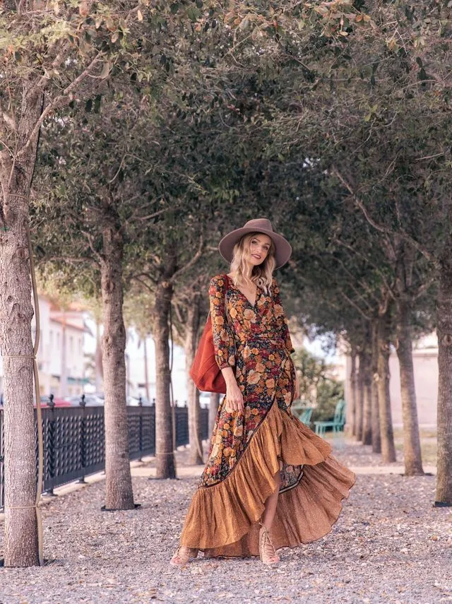 Eunice – Floral Women's Vintage Dress