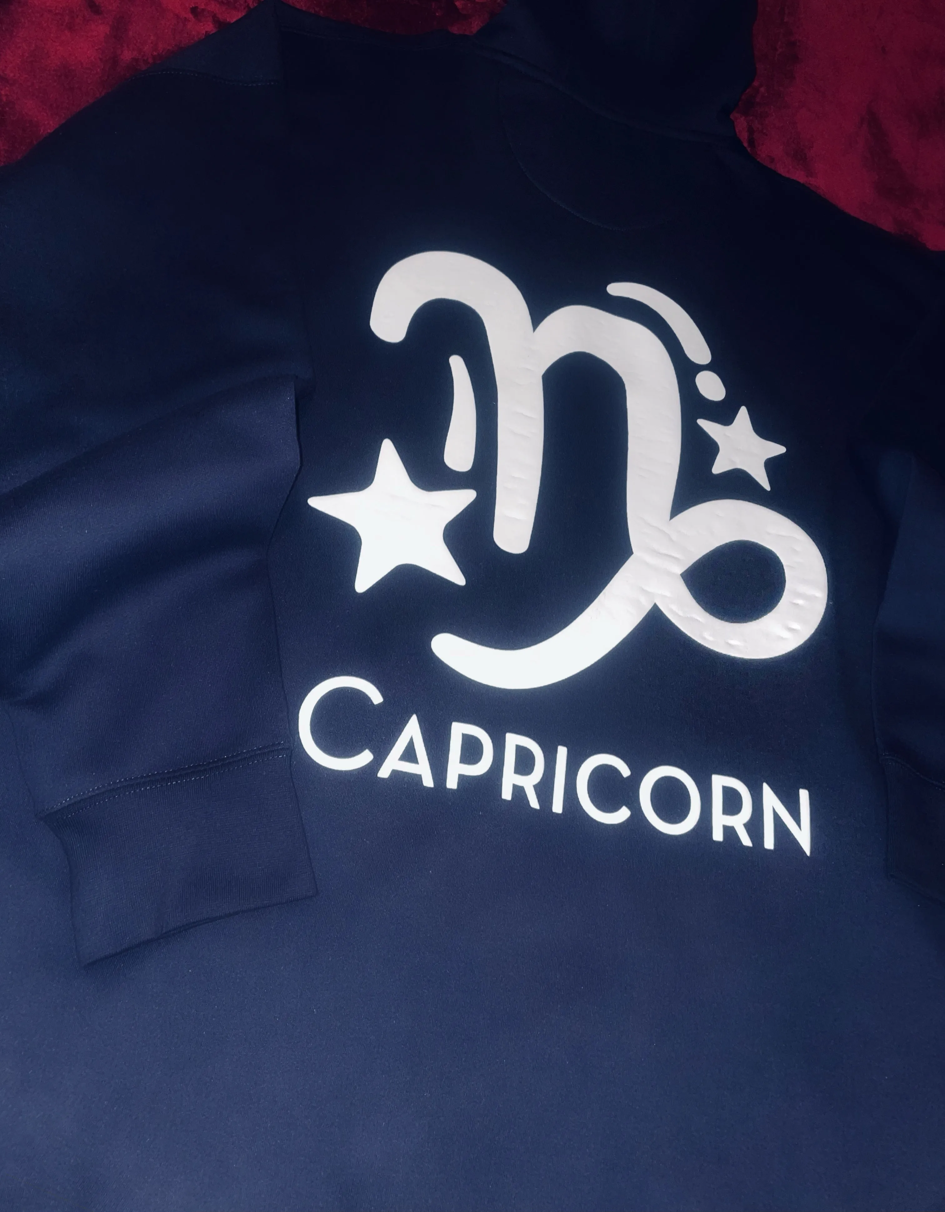 Fallon Aurielle Unisex Signature Capricorn Logo & Name Zodiac Hoodie