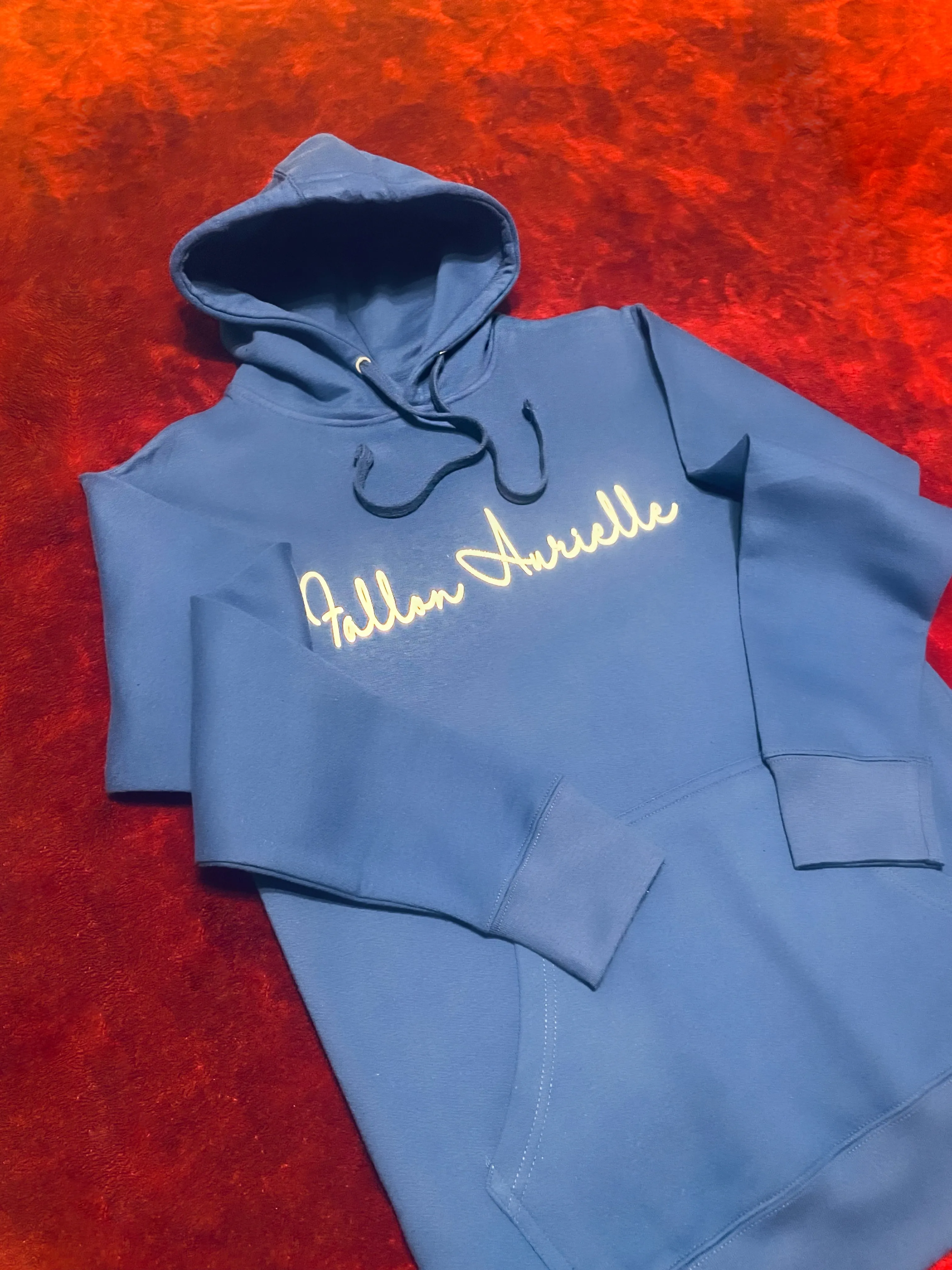 Fallon Aurielle Unisex Signature Classic Jogging Set (Royal Blue & White)