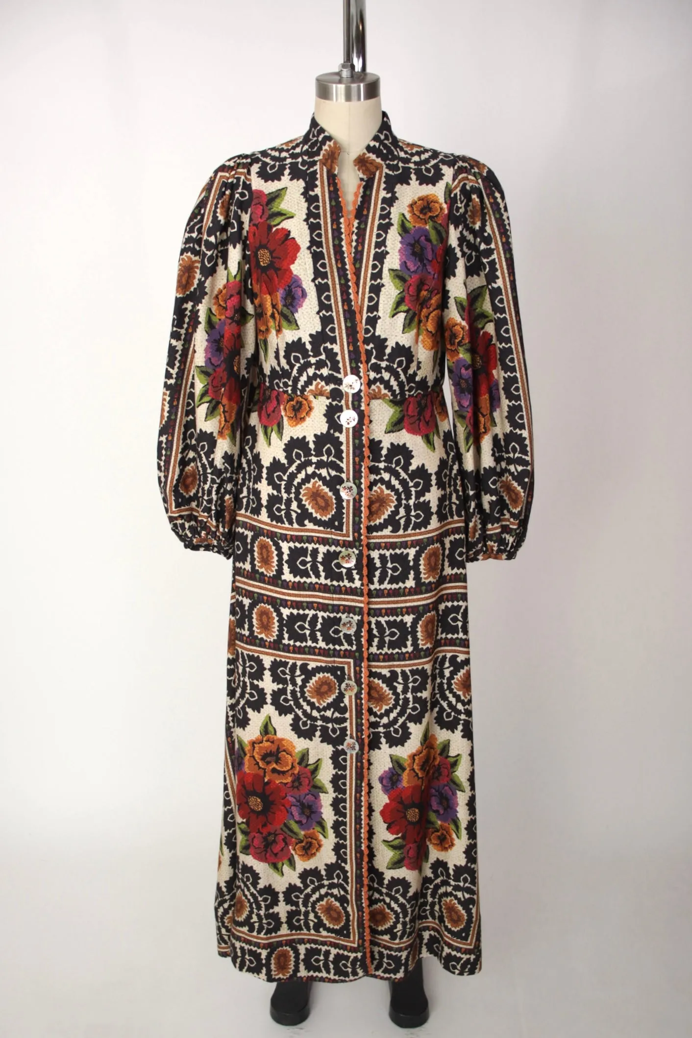 Farm Rio Flower Tapestry Dress