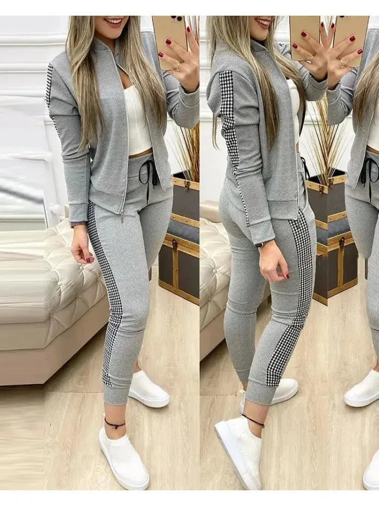 Fashion Tracksuit 2 Piece Set
