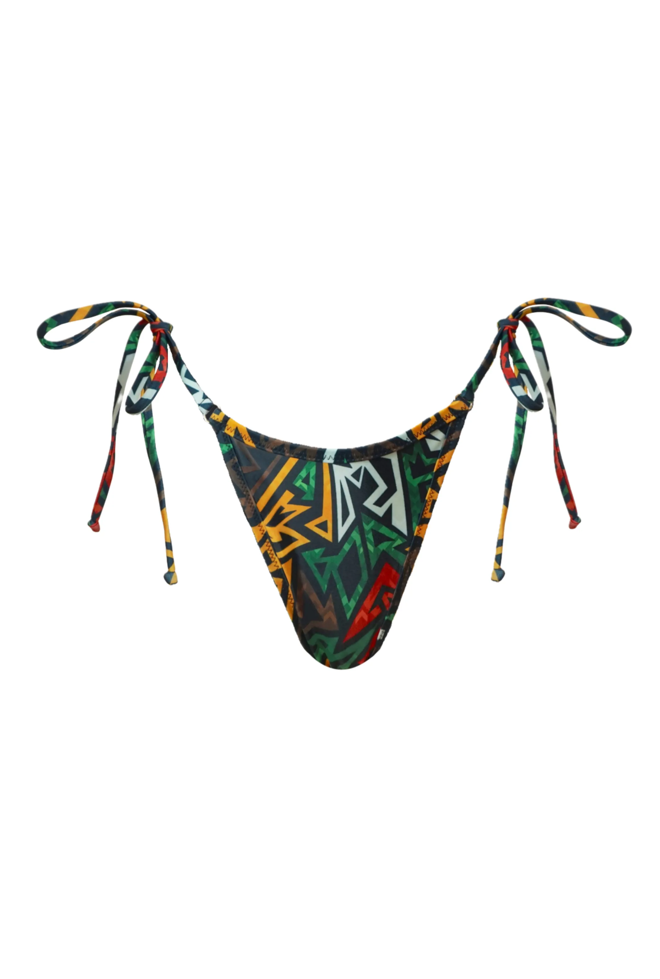 Fiji Moderate String Bikini Bottom - Urban Jungle