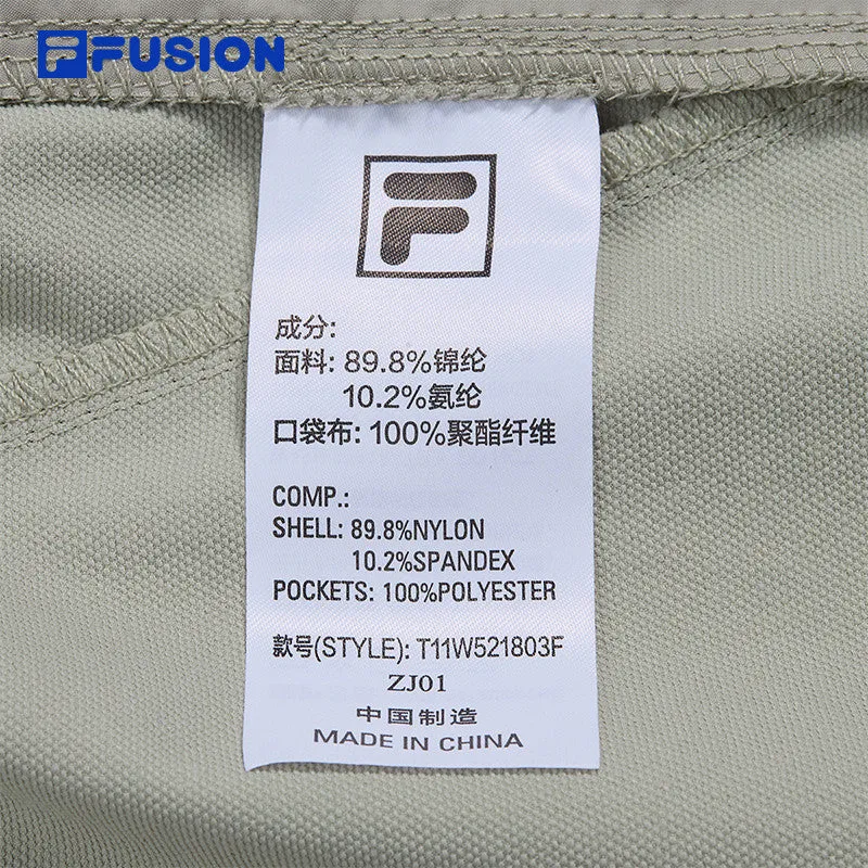 FILA FUSION INLINE FUSION X URBAN TECH CITY CANOPY TREK Women Woven Pants (Grey)
