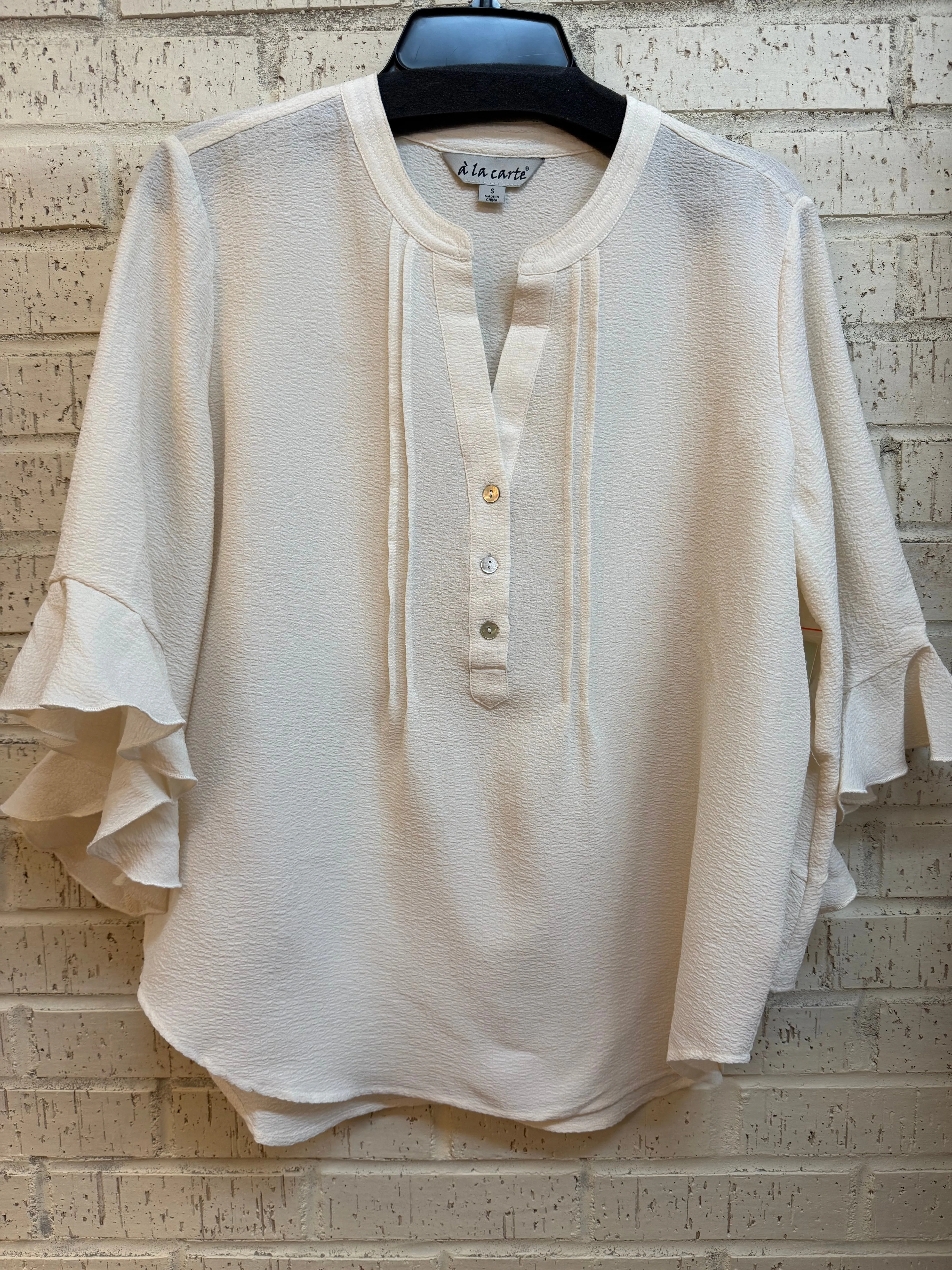 Flutter Sleeve Blouse