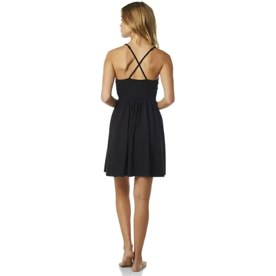 FOX WOMENS FINISH LINE DRESS [BLACK VINTAGE] XS