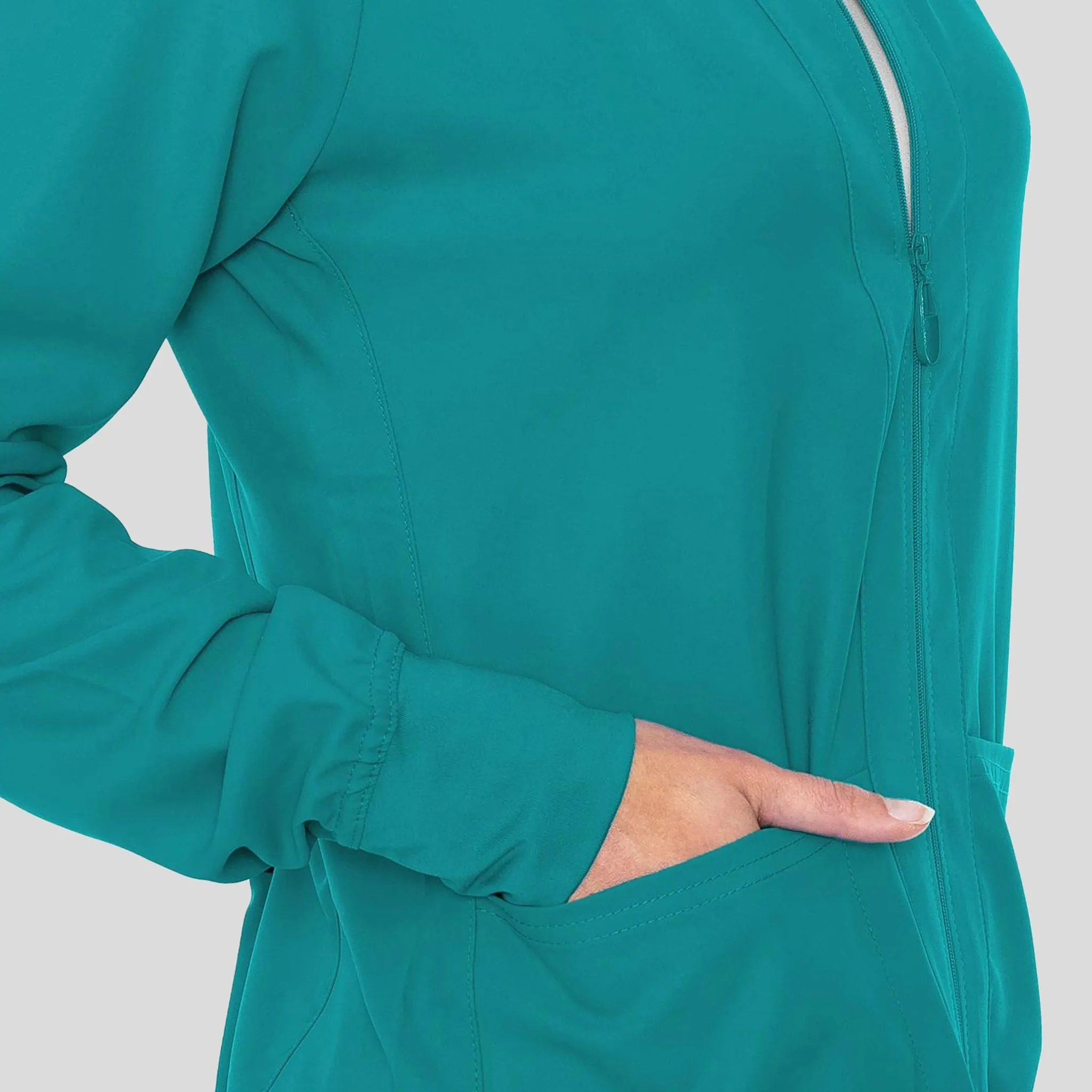 Front Pocket Warm Up | Teal