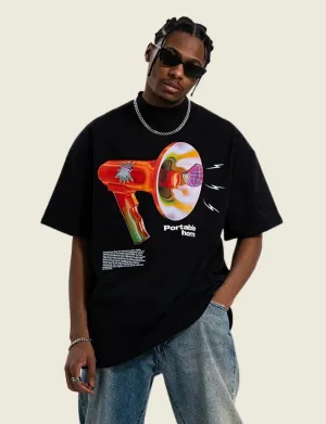 FSW® Vintage-style "Horn" T-shirt