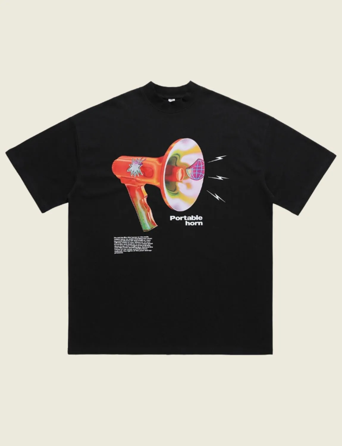 FSW® Vintage-style "Horn" T-shirt