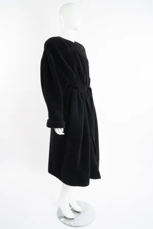 Fuzzy Alpaca Robe Coat