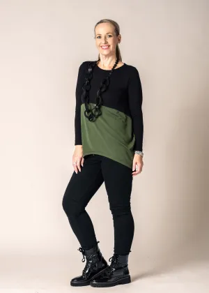 Gillian Top in Khaki