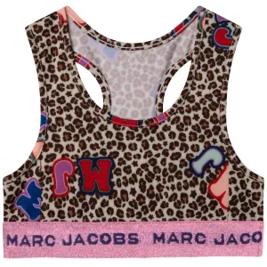 Girls Cheetah Print Active Top