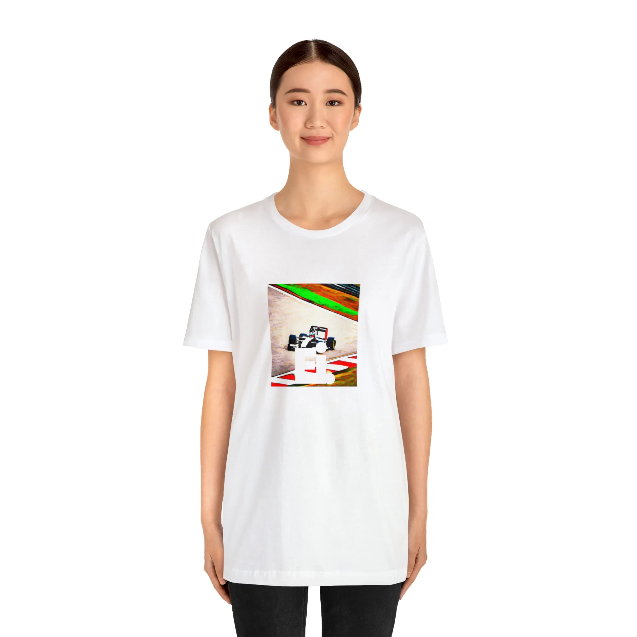 Giulietta DiVinci, a female streetwear designer from Naples, Italy in the 1990s. Giulietta was known for her blend of modern streetwear elements with traditional Italian styling. Her pieces often featured unique details such-Tee