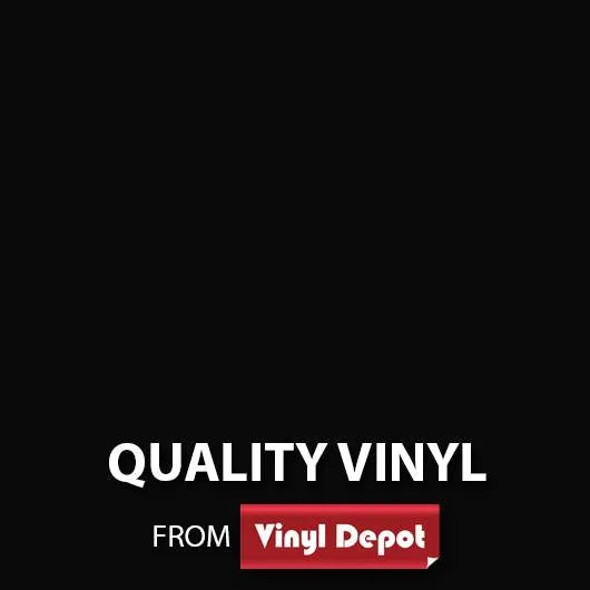 Gloss Black Signmaking Vinyl (610mm, Self-Adhesive, Avery)