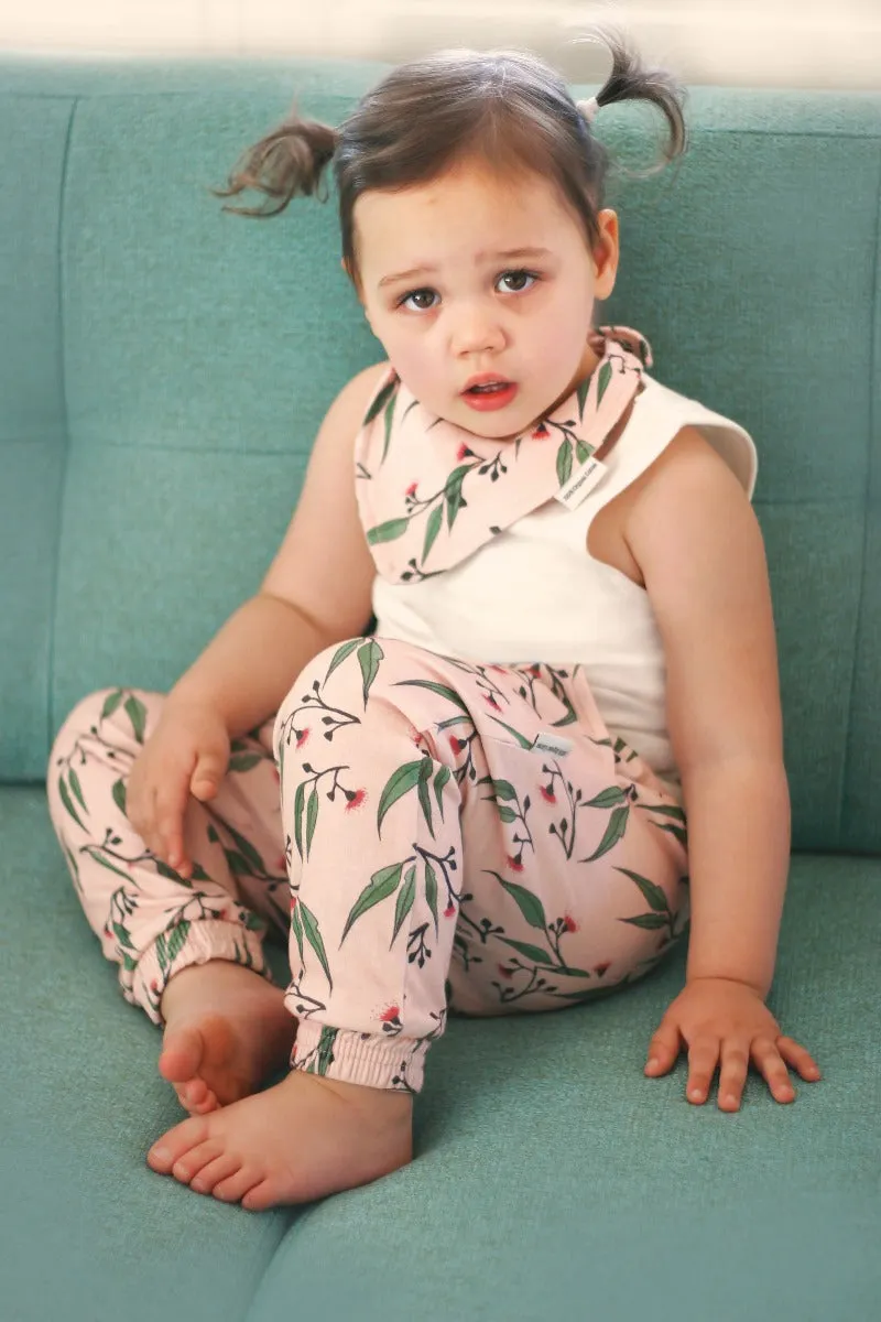Gum Blossoms | Organic Cotton Harem Pants | Size 000 - 7 years