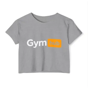 Gym Hub Women's Festival Crop Top - Trendy Activewear for Beach & Gym