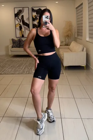 Halo Black Short Set