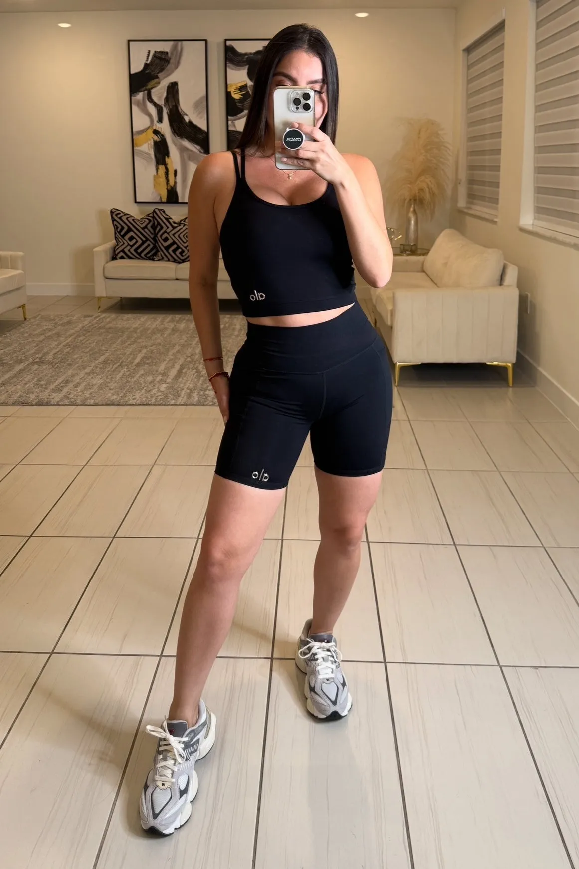 Halo Black Short Set