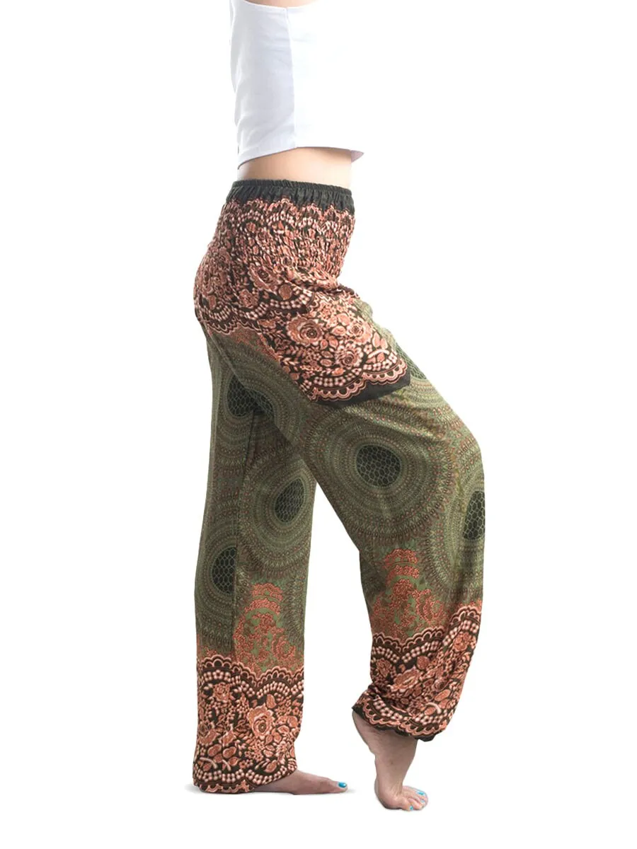 Harem pants,Yoga boho pants,Hippie boho pants,Tribal harem trousers,Thai harem pants,Peacock harem pants,Yoga pants women