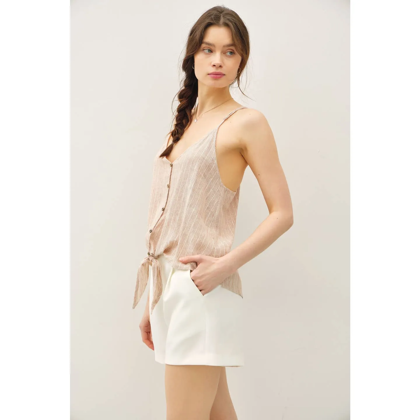 Hayley Button Up Tank