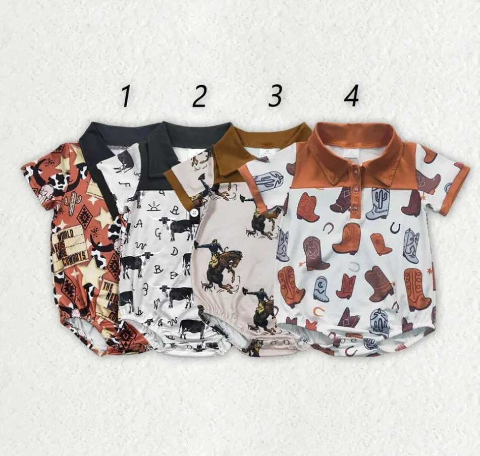 Infant Boy Western Tops