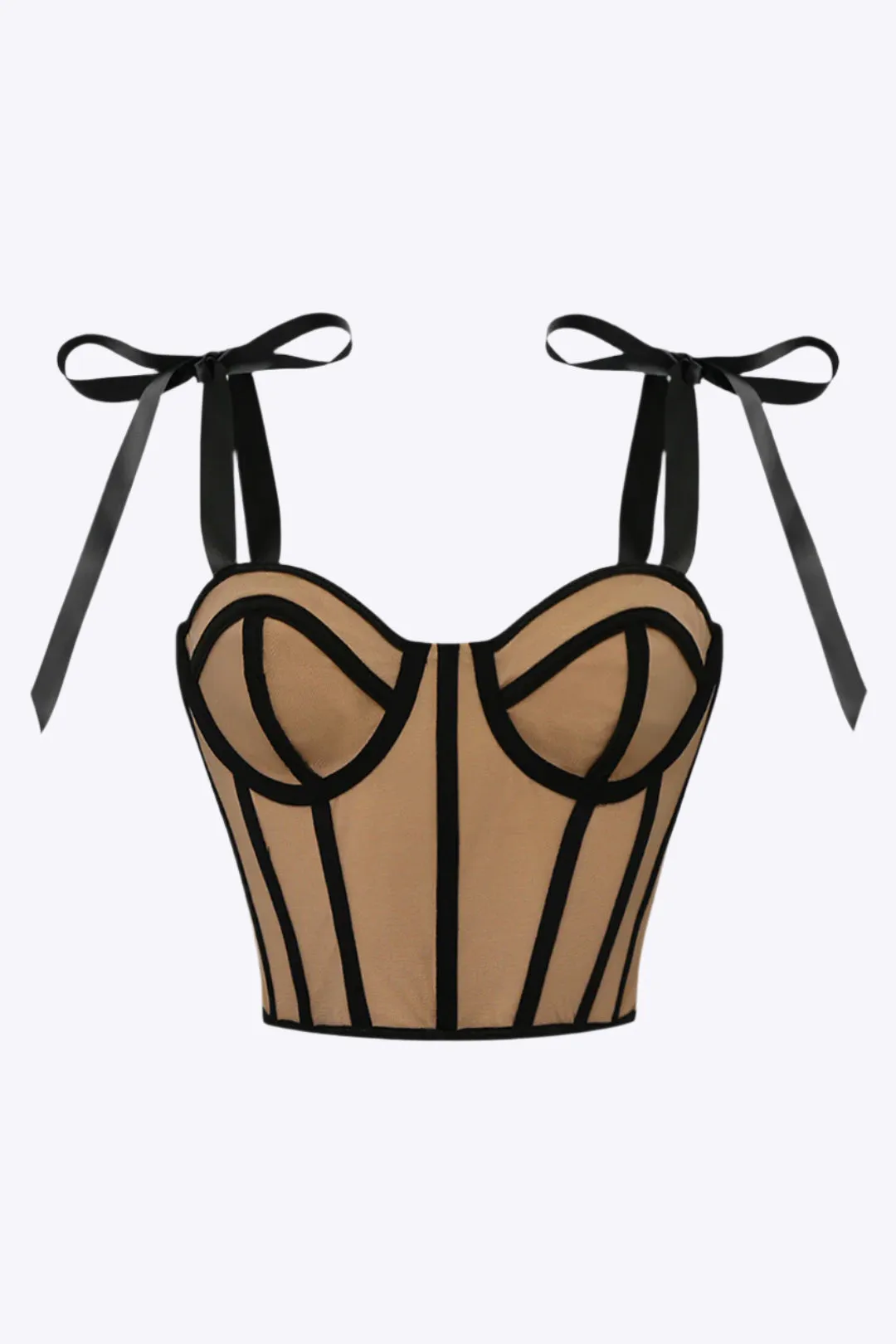 Jocelyn - Stylish Corset Charm Woman's Tie Up Cami Top