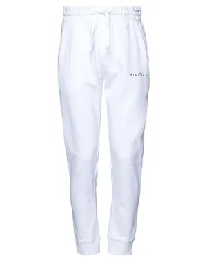 JOHN RICHMOND WHITE SLIM LOGO JOGGERS